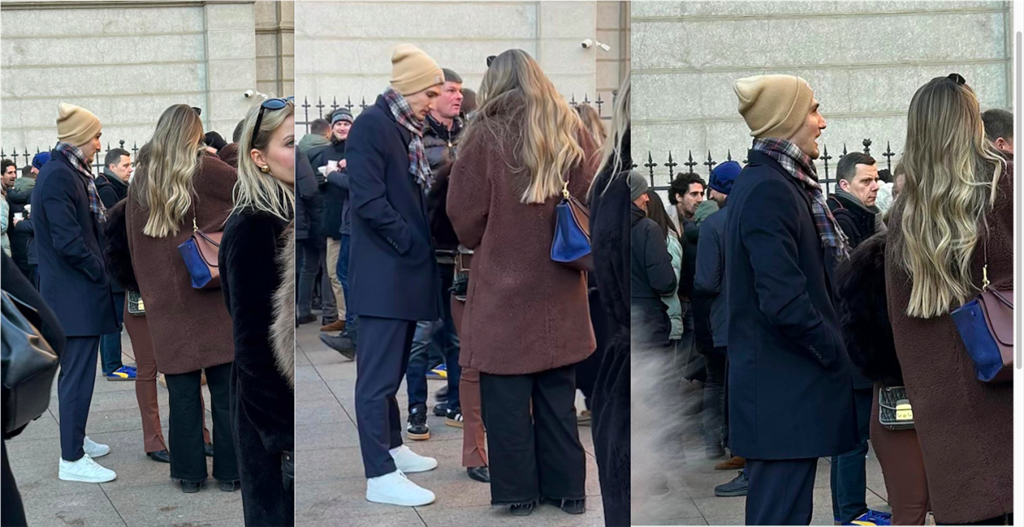 Golman hrvatske rukometne reprezentacije imao je kapu, šal i dugački kaput pa ga mnogi nisu niti prepoznali, to mu je omogućilo da na miru uživa u atmosferi na Cvjetnom trgu u Zagrebu