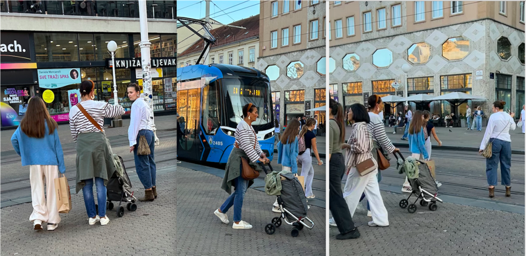 Nakon što je Leonarda kategorički dala do znanja kćeri Marti što misli o nečemu, činilo se kako Marta fizičkom distancom na neki način protestira.....