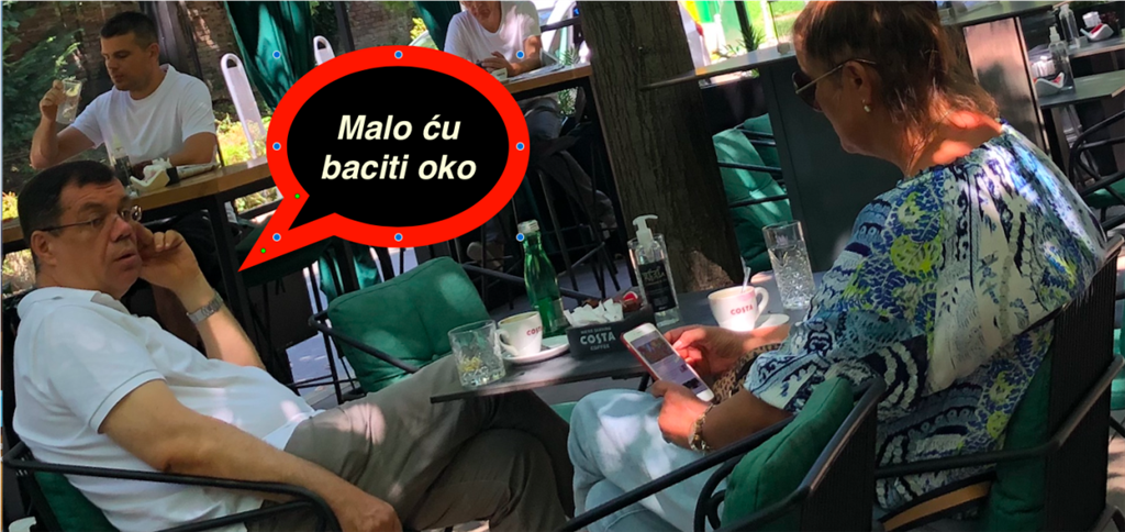 Damir Bajs nedjeljnu kavu u zagrebačkoj Kali sa suprugom skoro je prespavao