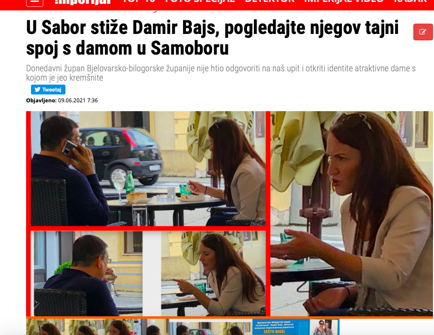 Fotke dokazuju da je s većom pažnjom slušao nepoznatu damu prošle godine na kremšnitama u Samoboru