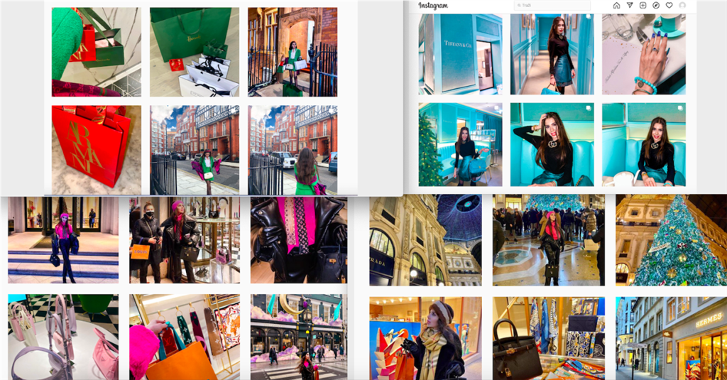 Sudeći po Instagram profilu svakodnevni život jedinice Hrvoja Vojkovića ispunjen je šopingom i vrećicama koje svjedoče o kupnjinajskupljih brendova: Hermes, L. Vuitton, Armani, Tiffany.....