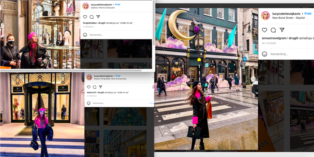 Duboki džep bivšeg direktora Croatia osiguranja omogućio je Lucy-Colette Vojković život, putovanja i šoping na razini sestara Kardashian te kćeri Bernieja Ecclestone