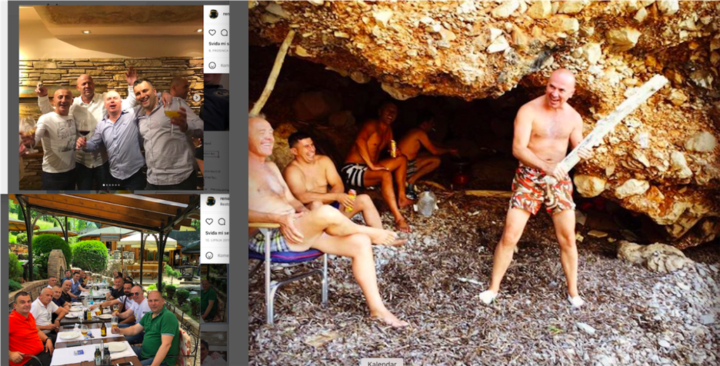 Na Instagram profilu Renata Koraća vidljivo je kako osim vila i bolida voli iće i piće ali je očito i veliki zajebant