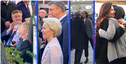 Andrej Plenković, Ursula von der Leyen, Boris Vujčić, Tena Mišetić, Martina Bienenfeld