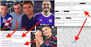 Azer Berber, Nikky Arthur Vuksan, Dejan Lovren. Arijan Ademi, Nikola Moro