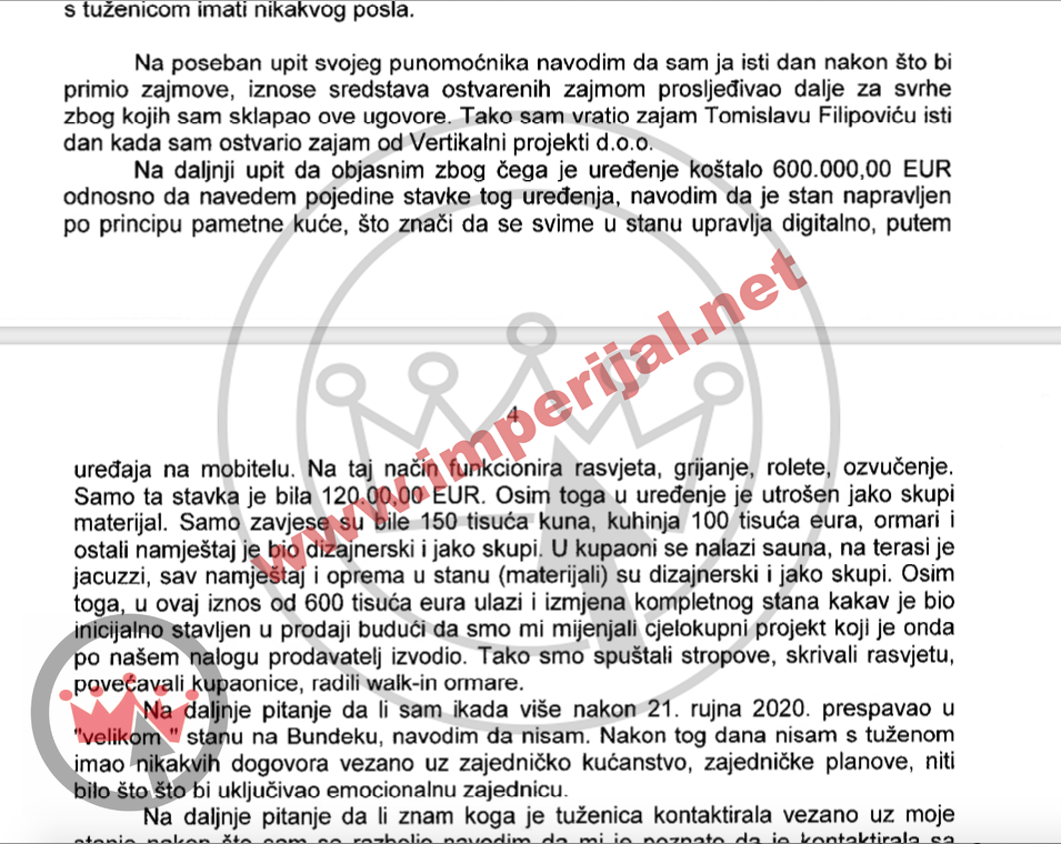 Bivši direktor Fortenove objasnio je kako je uređenje stana platio 600.000 eura, da je samo 120.000 platio pametni sustav koji omogućuje da svime upravlja preko svog mobitela....